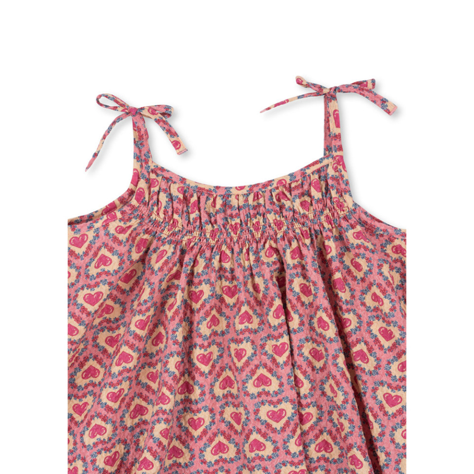 VIVIAN STRAP DRESS GOTS Felice rose