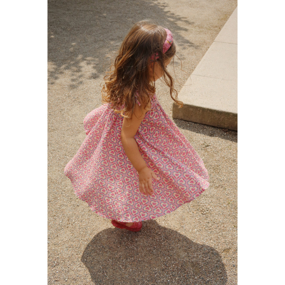 VIVIAN STRAP DRESS GOTS Felice rose