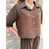 CO-ORD Set Lilly Choco Brown