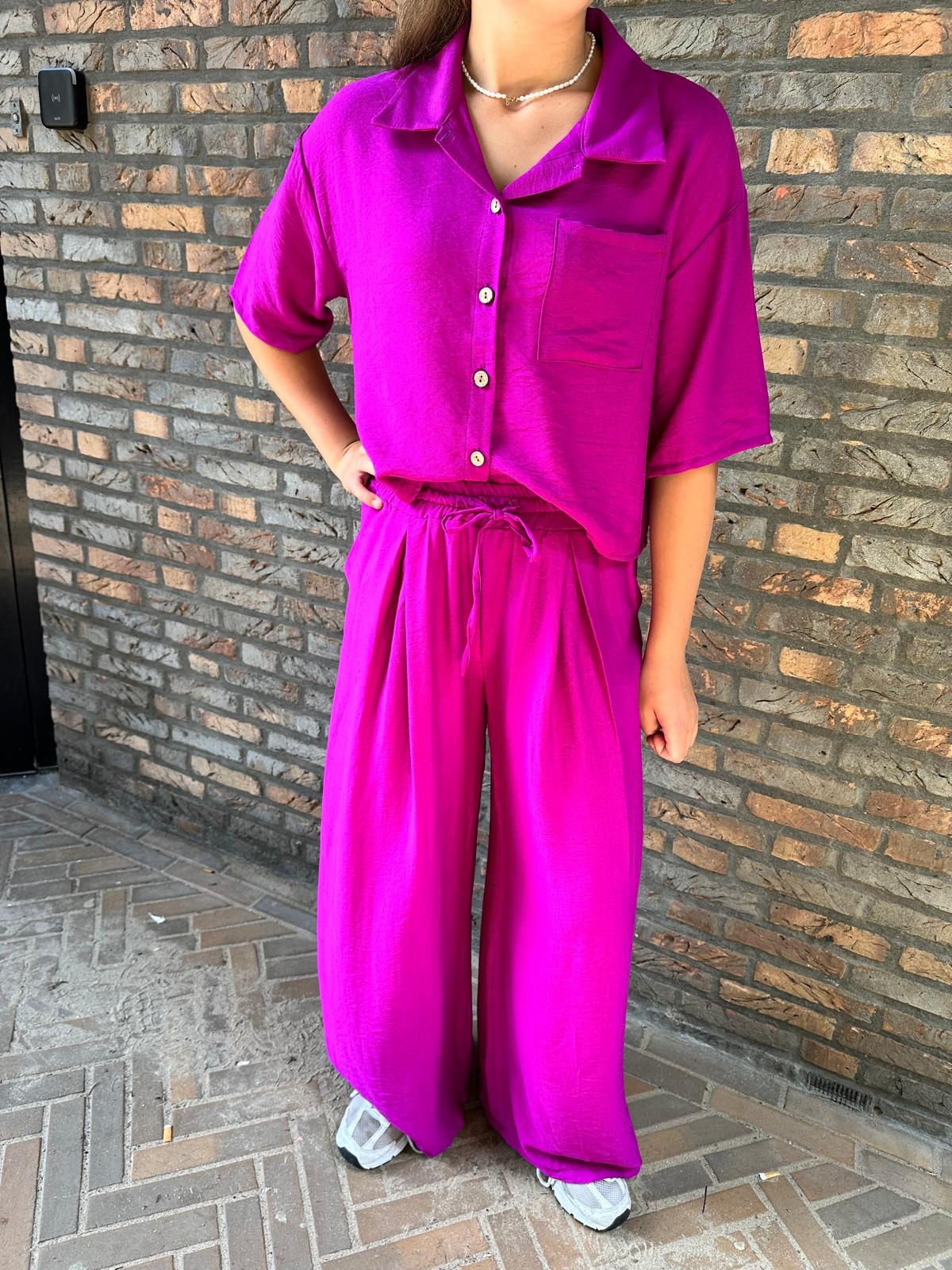 CO-ORD Set Lilly Magenta