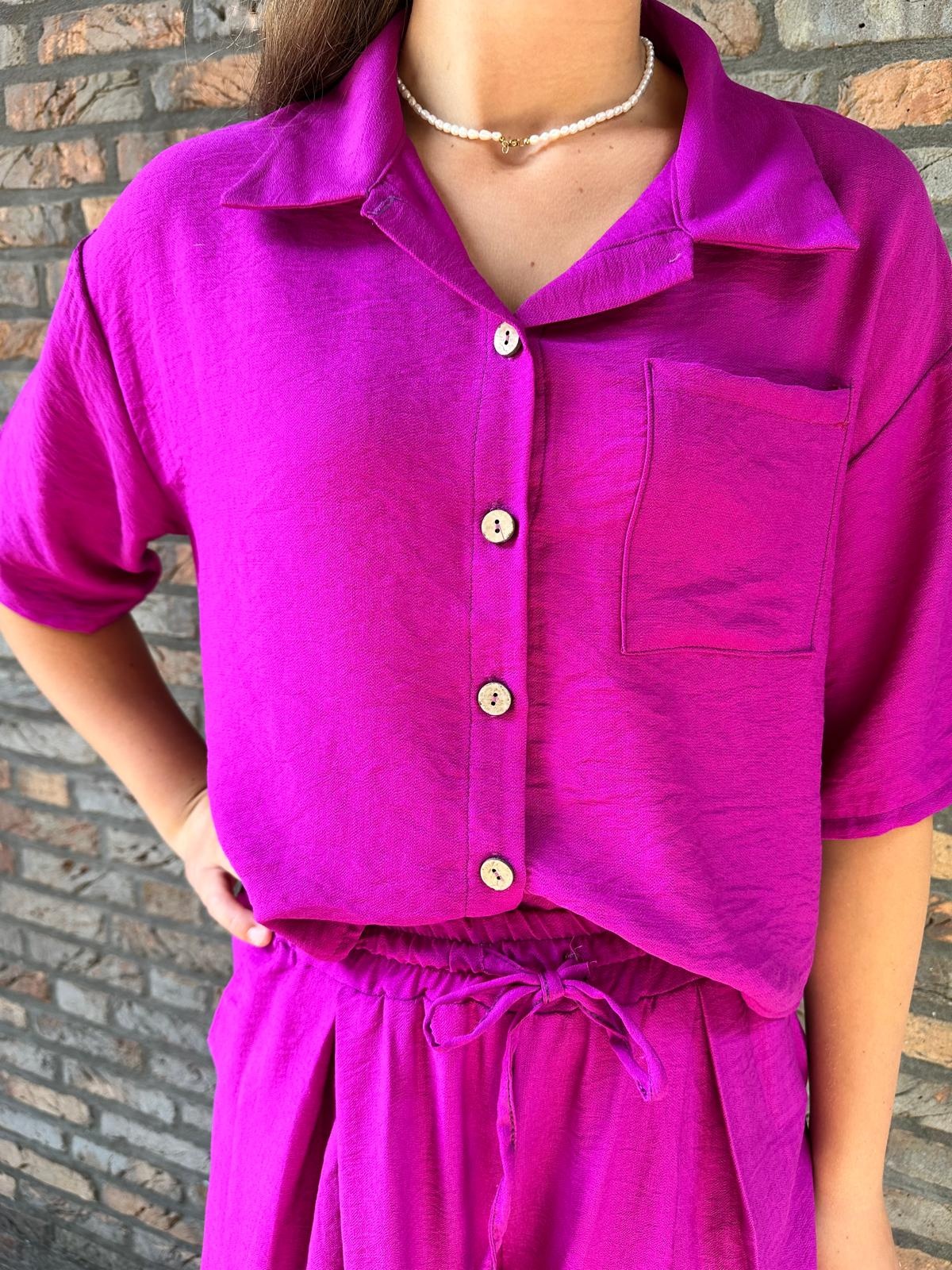 CO-ORD Set Lilly Magenta