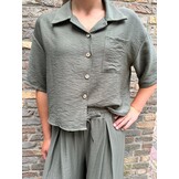 CO-ORD Set Lilly Army Green