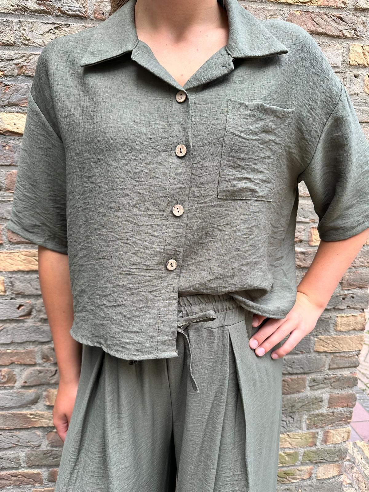CO-ORD Set Lilly Army Green