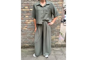 CO-ORD Set Lilly Army Green