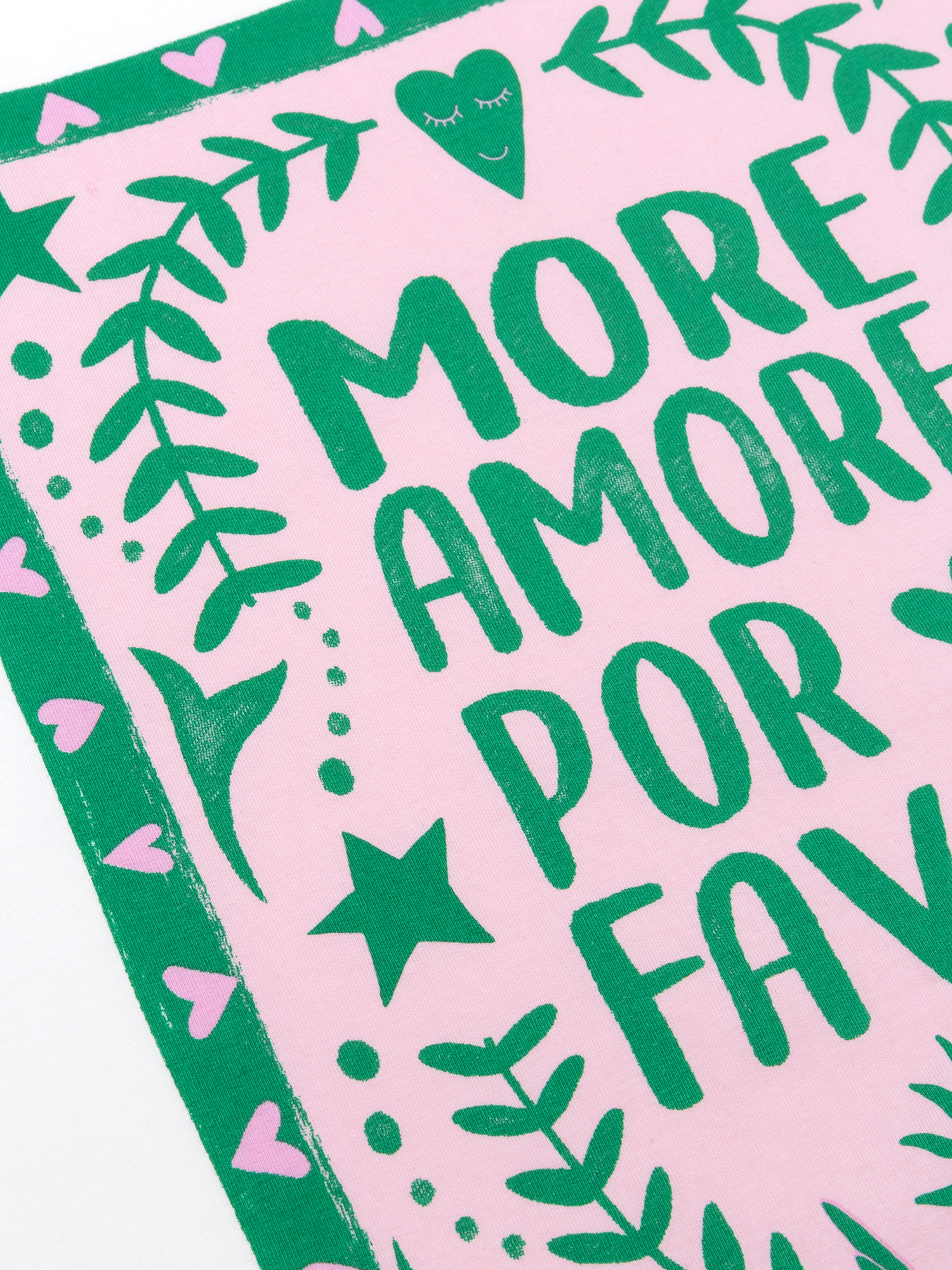 T-shirt More Amore Off-white