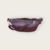 Cleo Bag Burgundy Leather