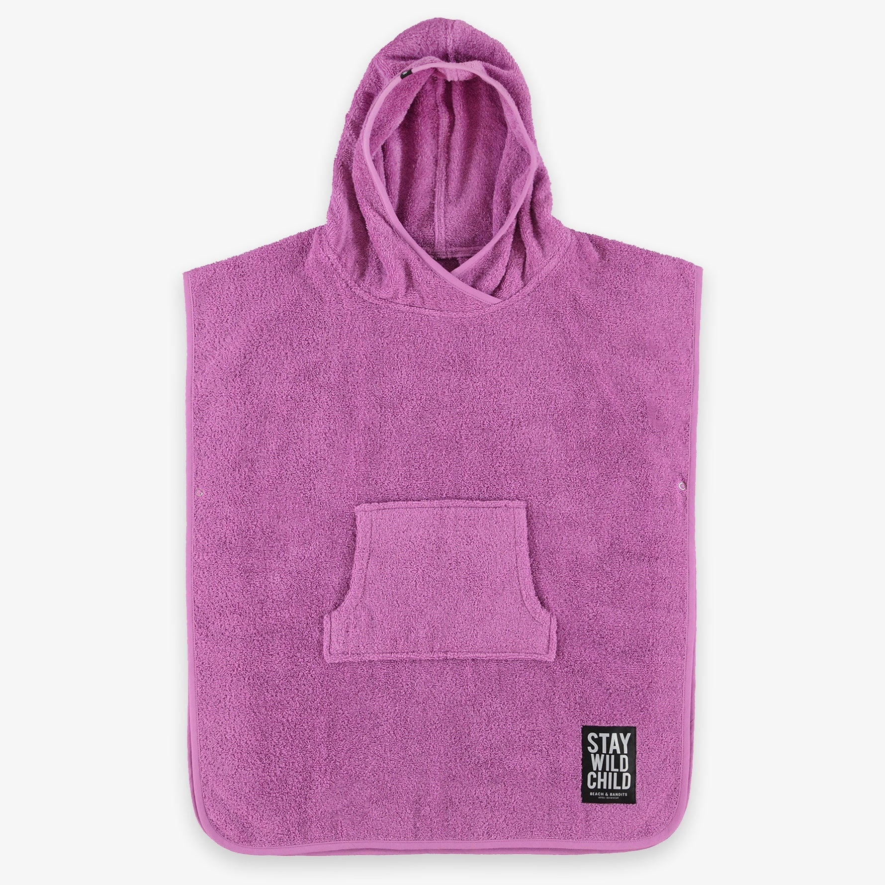 Poncho Orchid (100% Organic Cotton) Purple