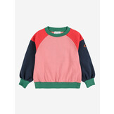 Tic Tac Toe color block sweatshirt