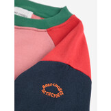Tic Tac Toe color block sweatshirt