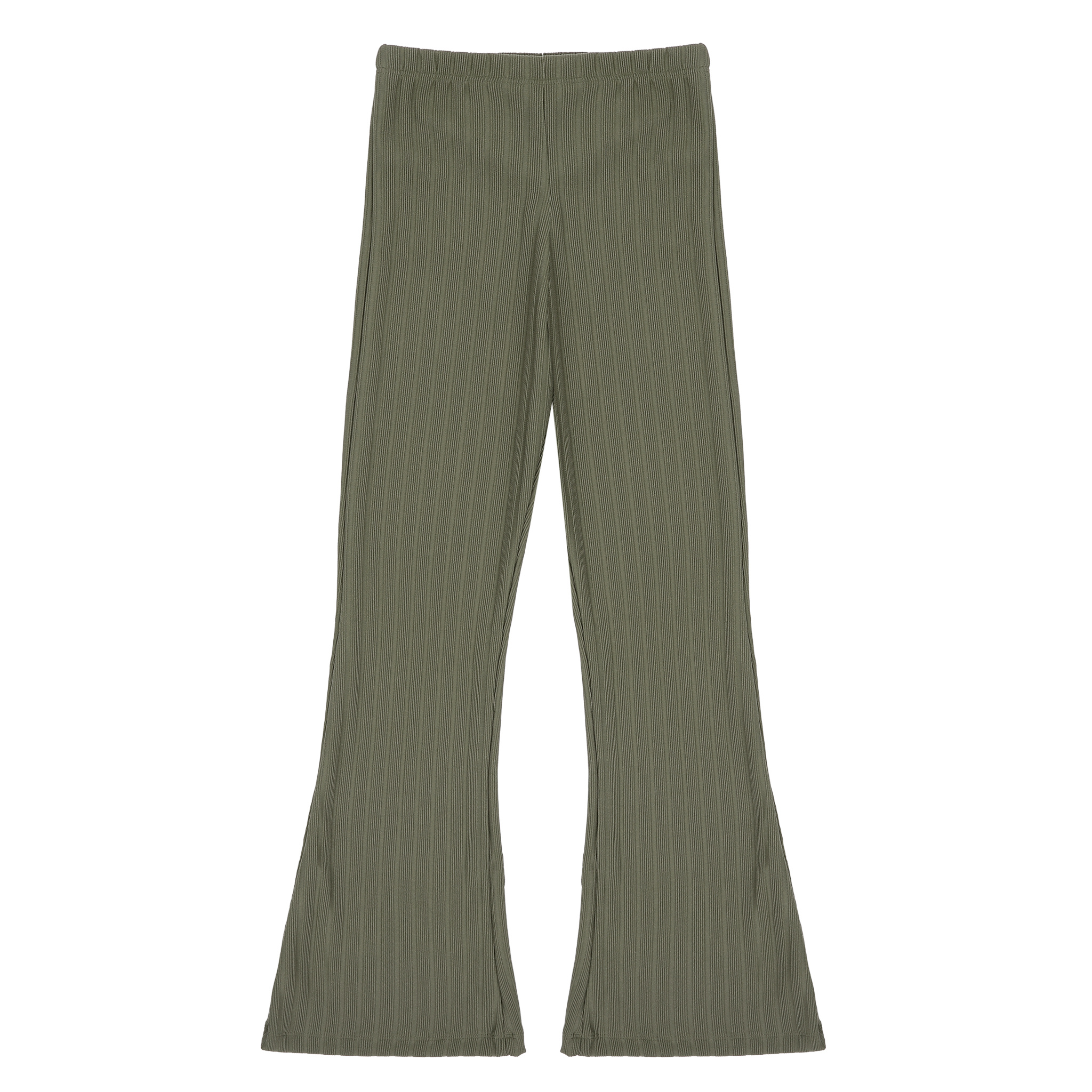 JACKY PANTS Ribbed olive