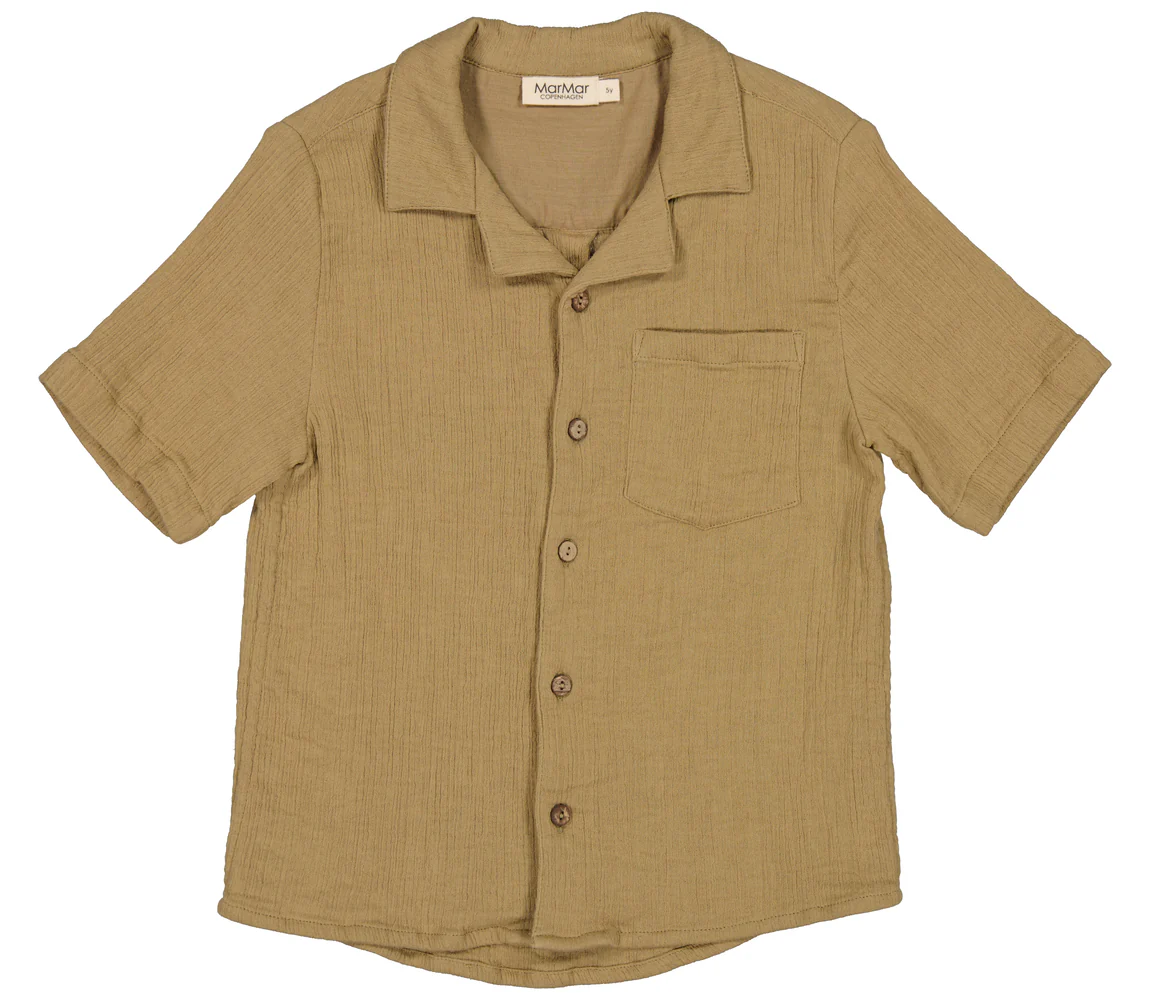 Tage Cotton Crincle Dark Dijon