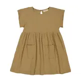 Doriana Cotton Crincle Dark Dijon