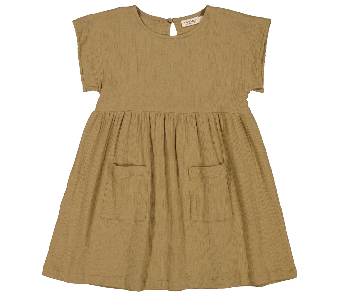 Doriana Cotton Crincle Dark Dijon