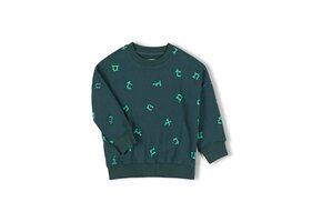 Stamp Sweater Moss