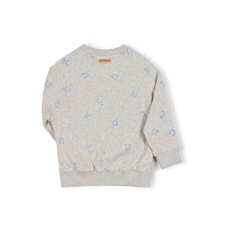 Stamp Sweater Grey