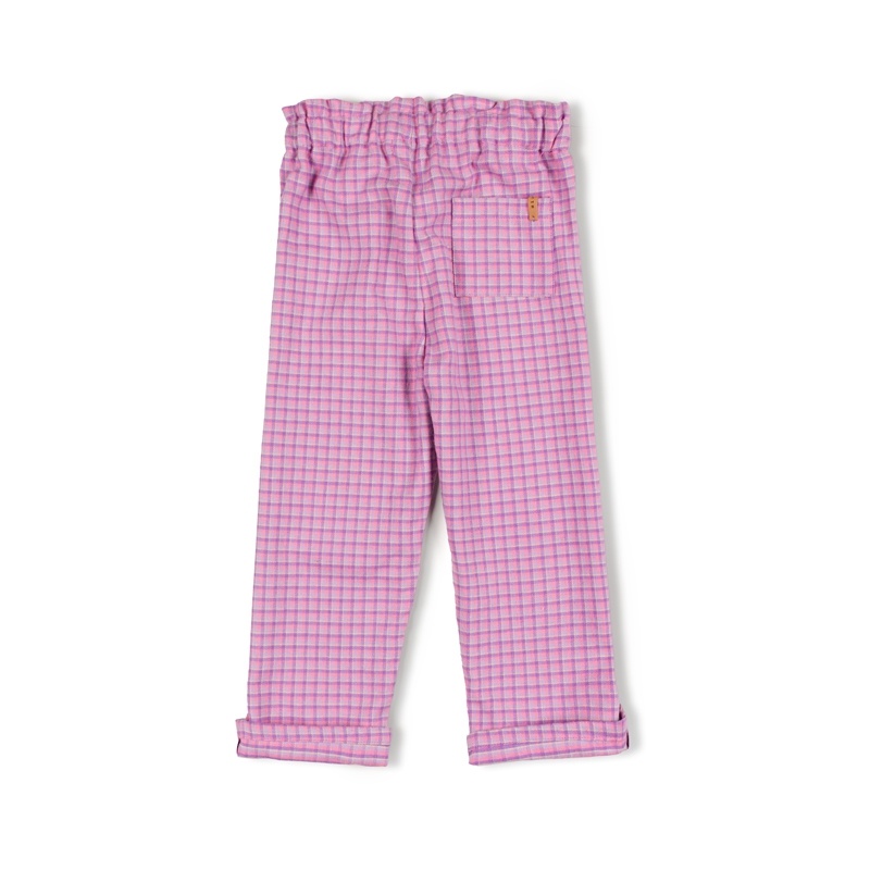 Ril Pants Lila Checkered
