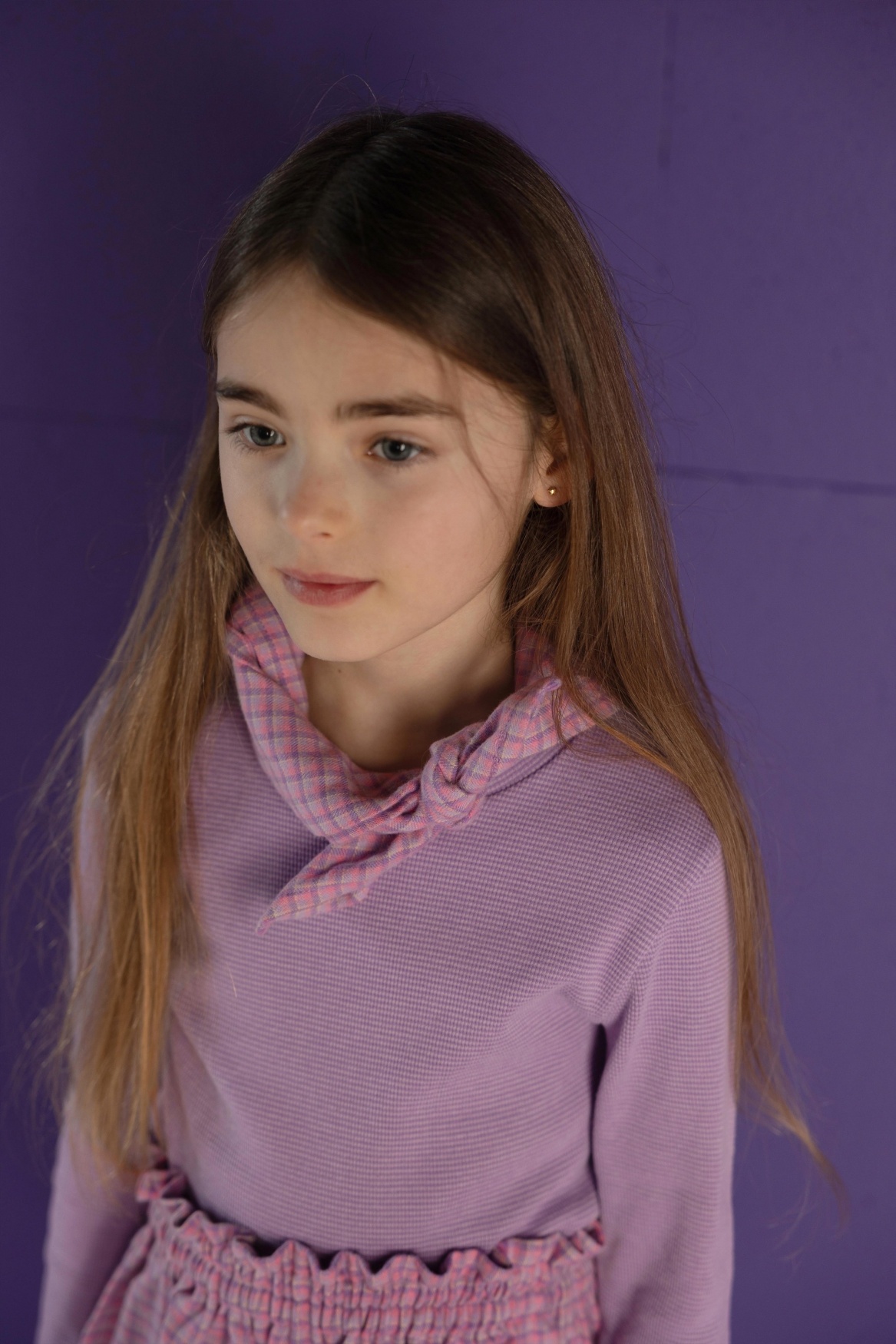 Meis Longsleeve Purple Stripe