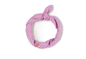 Bandana Lila Checkered
