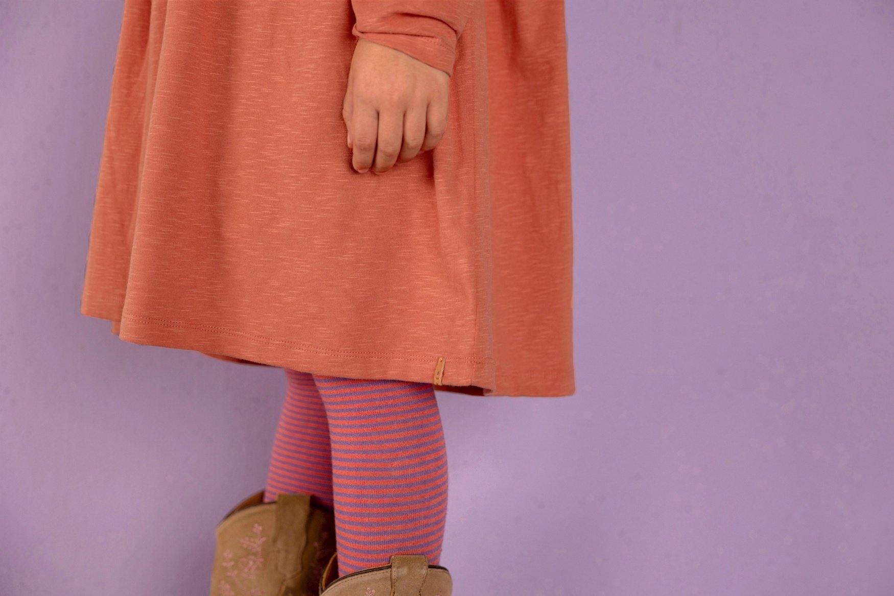 Stripe Tights Spice Stripe