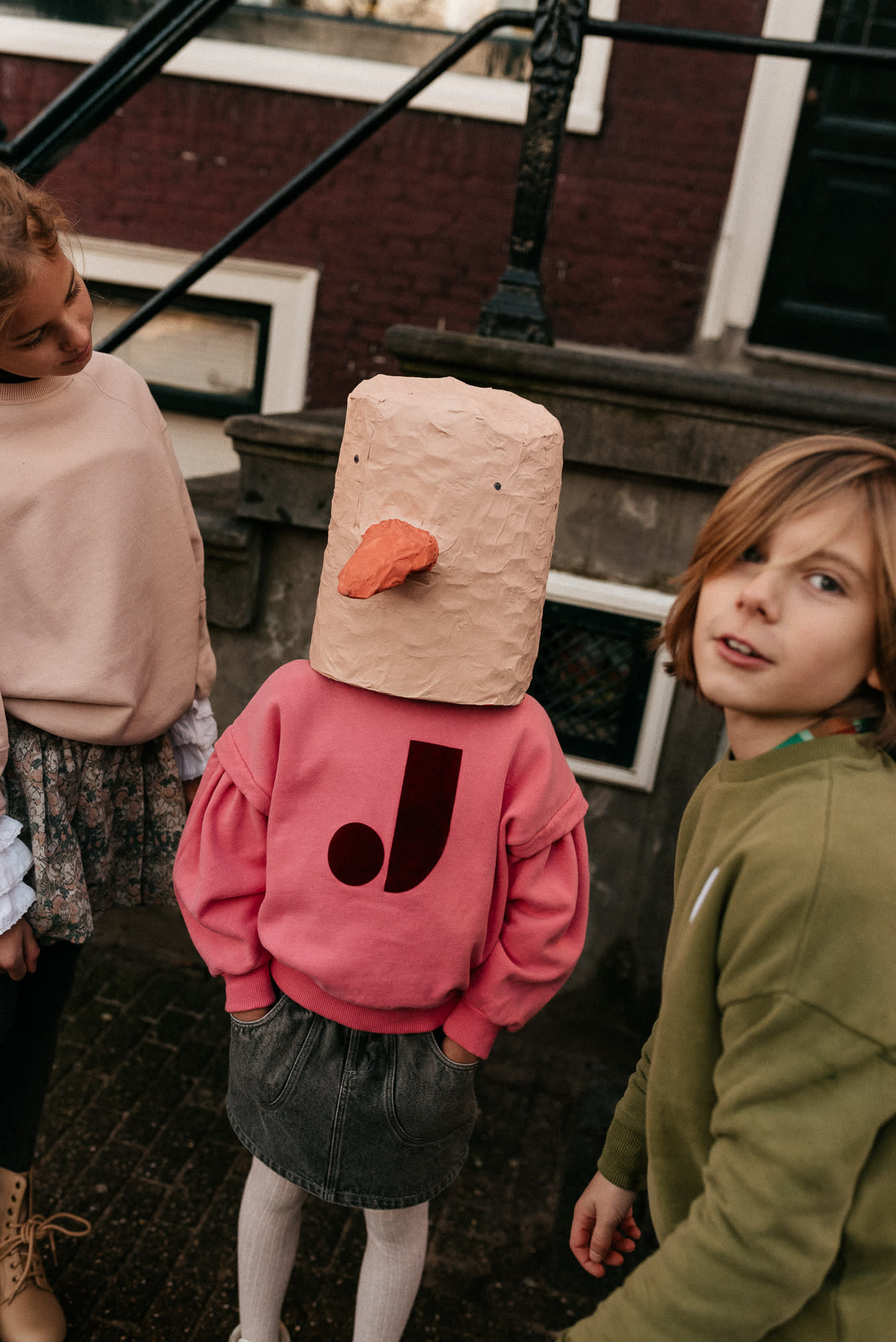 BALLOON SWEATER FRESH PINK