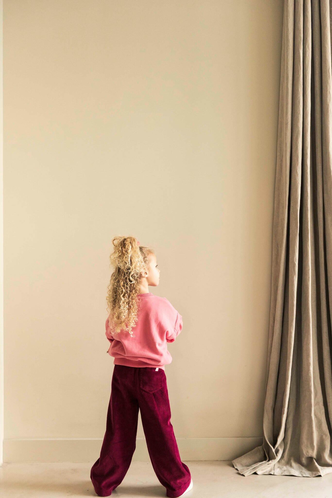 BALLOON SWEATER FRESH PINK