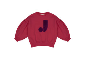 BALLOON SWEATER CHERRY BORDEAUX