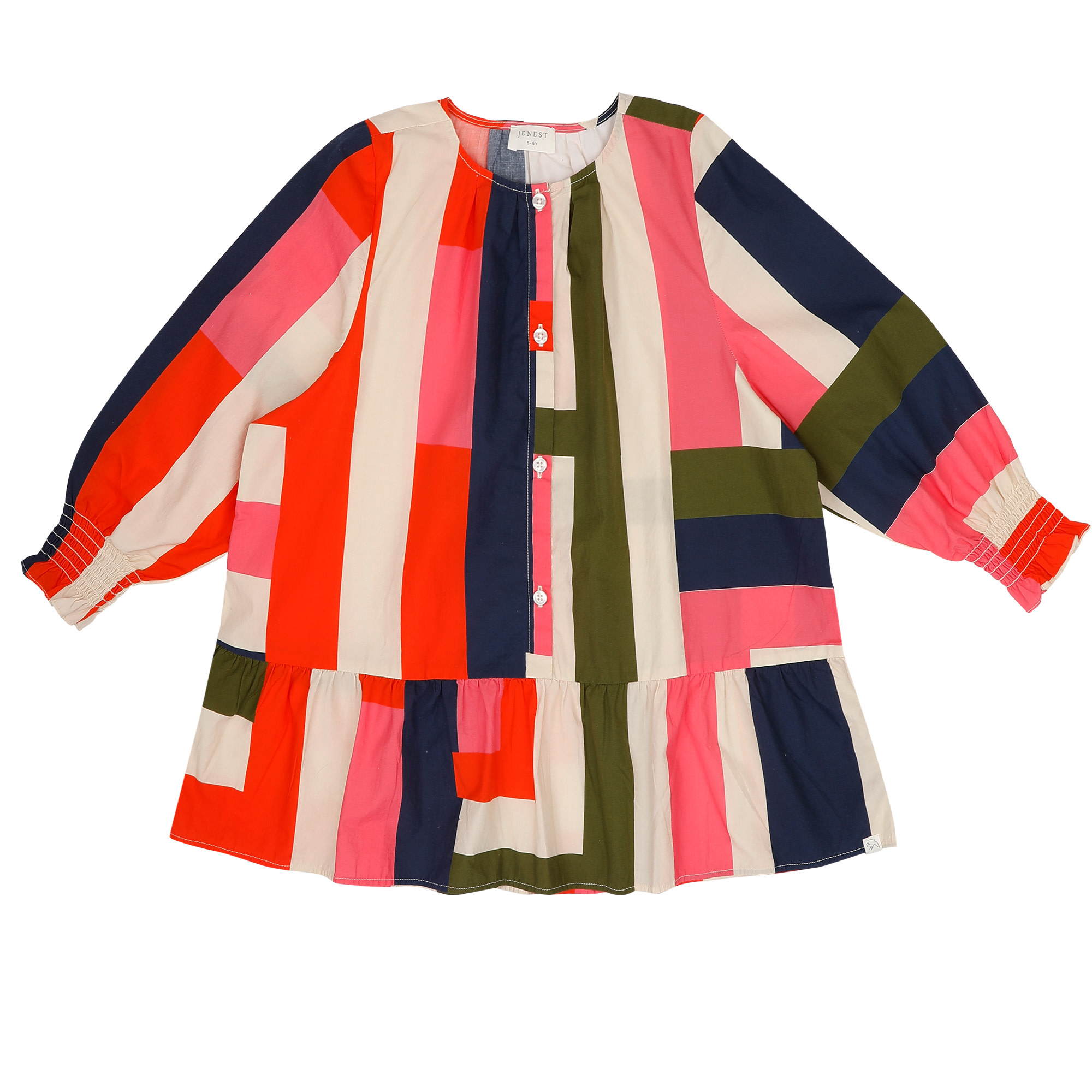 SKYE DRESS MULTI AOP