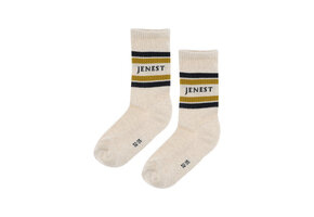 JENEST SPORT SOCKS ECRU MELANGE