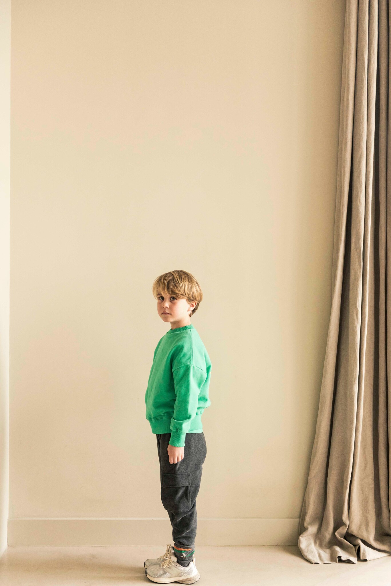 ART BIRD SWEATER FRESH GREEN