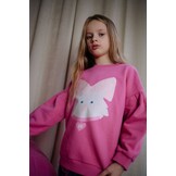 KITTY CAT  SWEATER ROSY REBEL