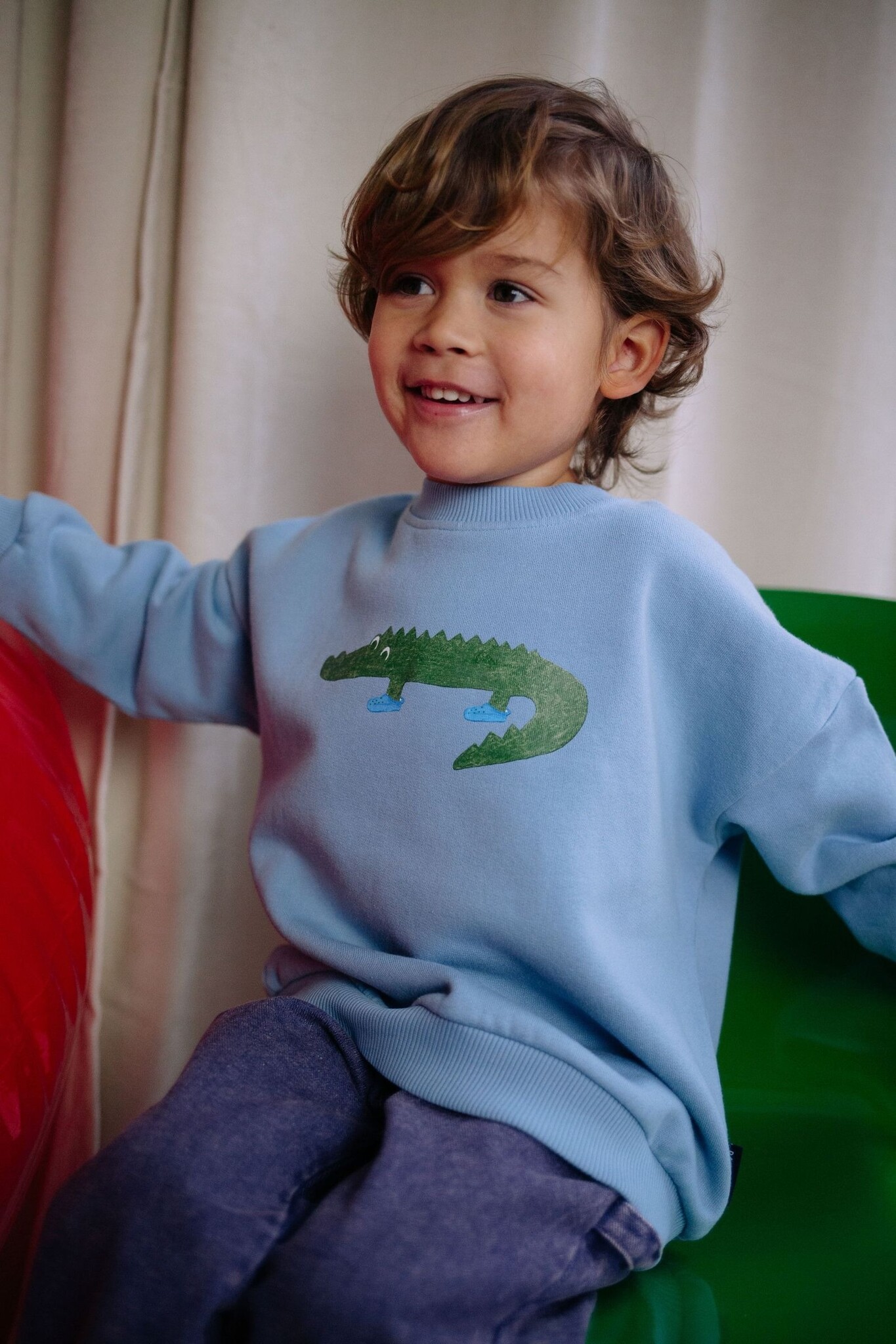 CROCO IN CROCS SWEATER FOR EVER BLUE