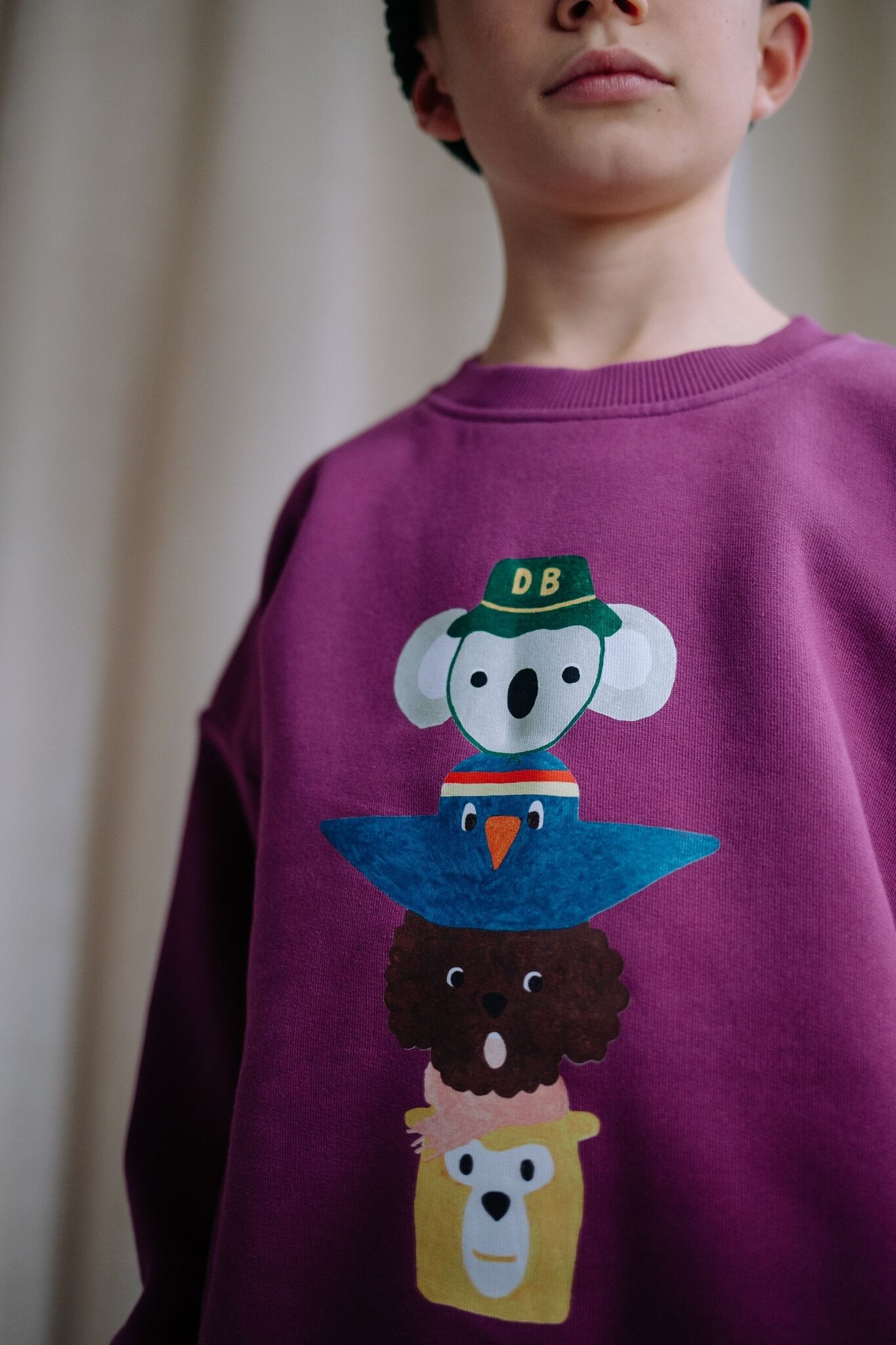 WOBBLE TOTEM SWEATER SKY LINE SERNADE