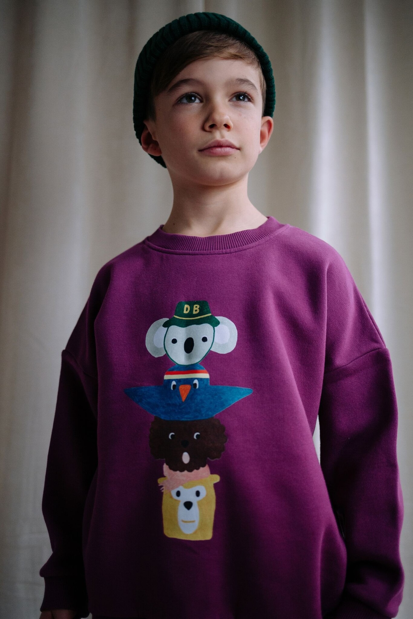 WOBBLE TOTEM SWEATER SKY LINE SERNADE