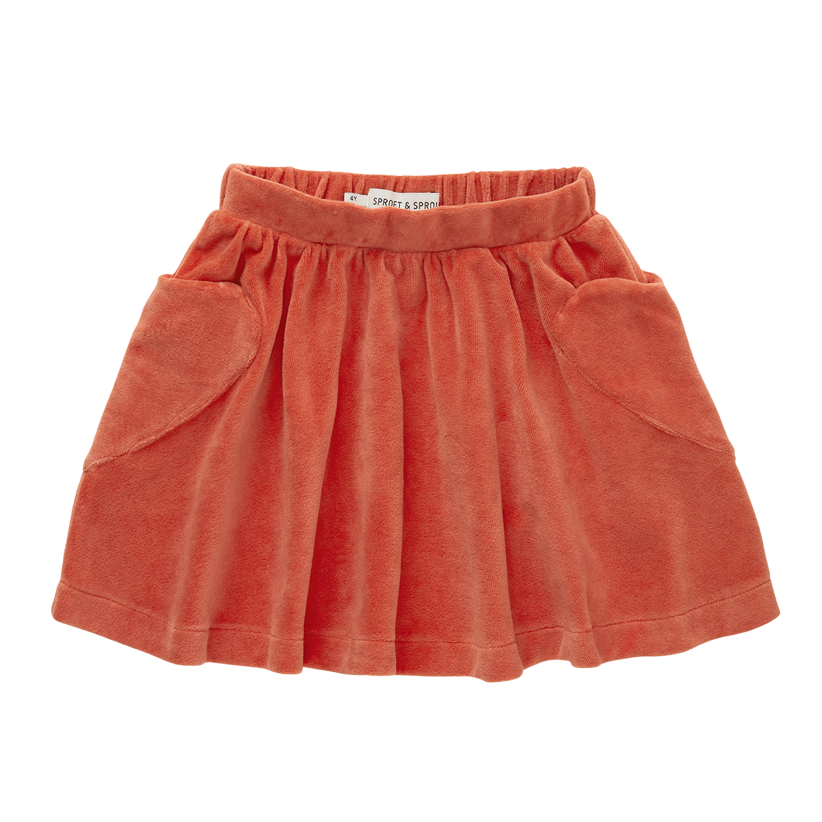 Skirt heart pockets  Grenadine