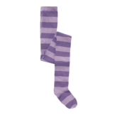Tights block stripe purple night  Purple night