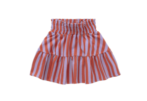 Smock skirt stripe Lavender