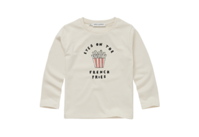 T-shirt french fries  Ivory