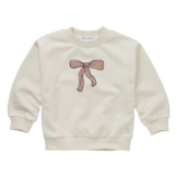 Sweatshirt bow  Ivory