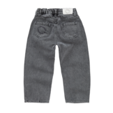 Denim pants washed black Washed black