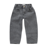 Denim pants washed black Washed black