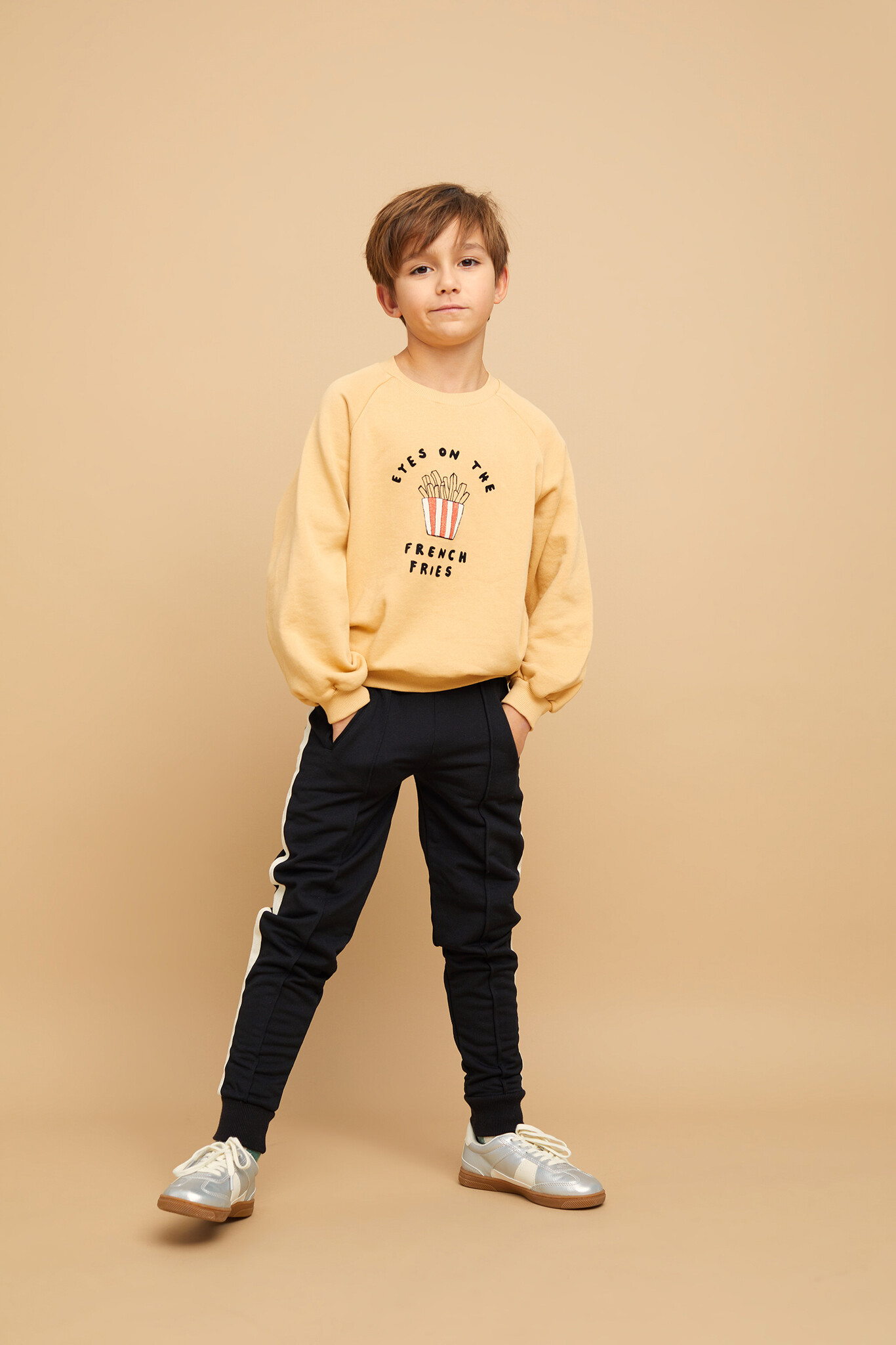 Sweatshirt french fries Sand