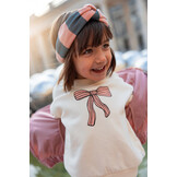Sweatshirt bow  Ivory