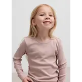 Modal Plain Tee LS Faded Rose