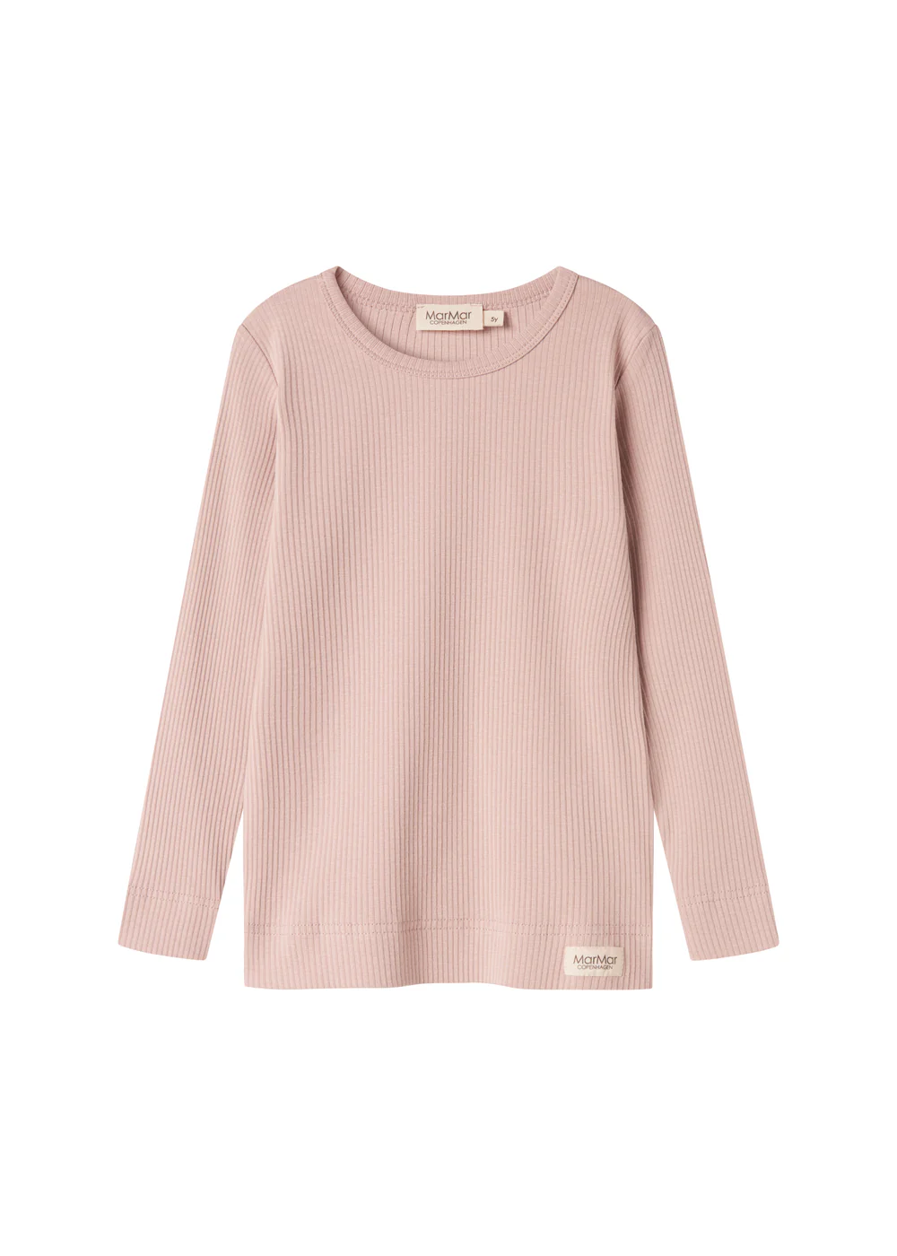 Modal Plain Tee LS Faded Rose