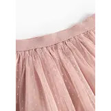 Tulle Dotty Saga Faded Rose