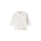 Modal Smooth Print Tut Wrap LS Little Sakura