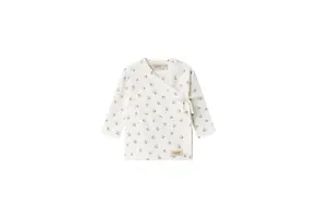 Modal Smooth Print Tut Wrap LS Little Sakura