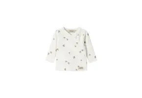 Modal Smooth Print Tuti Wrap LS Peace