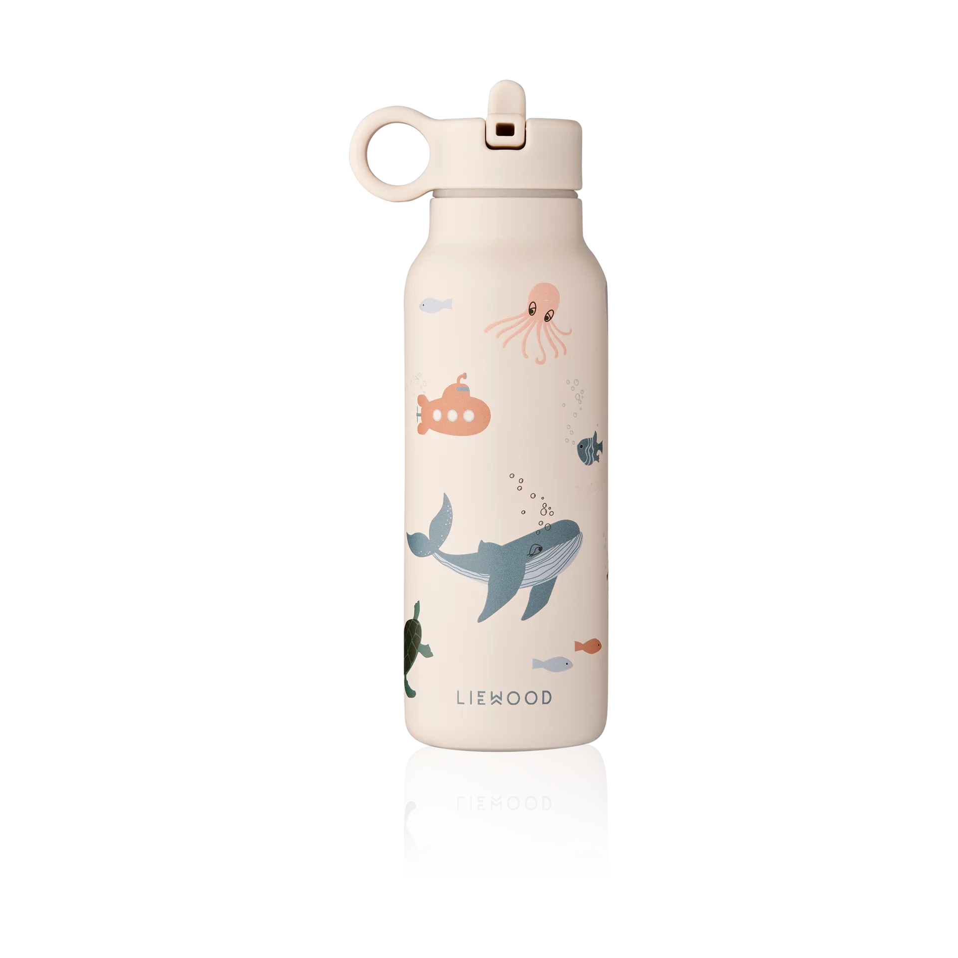 Falk Water Bottle 350 ml 1834 Whales / Cloud blue