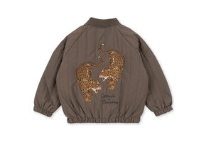 JUNO BOMBER JACKET WALNUT